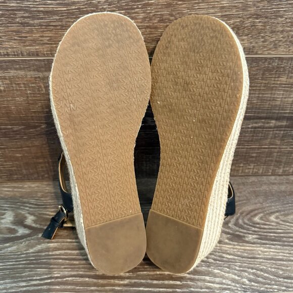 Michael Kors T-Strap Wedge Sandal - Size 8 - Picture 13 of 15